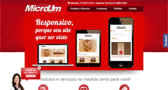 Desktop Screenshot of microum.com.br
